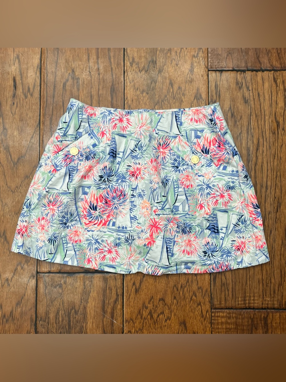 Lilly Pulitzer sea to shining sea Madison skirt